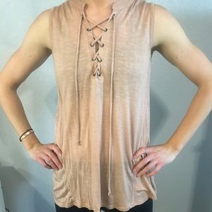 Orange Creek Sleeveless Top New With Tags